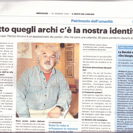 L’Italia, candida i portici di Bologna a patrimonio mondiale UNESCO 2020/2021