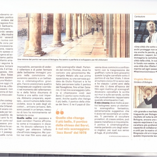 L’Italia, candida i portici di Bologna a patrimonio mondiale UNESCO 2020/2021